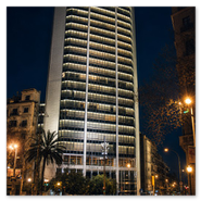 Antiguo edificio Banco Atlantico (Balmes/Diagonal)