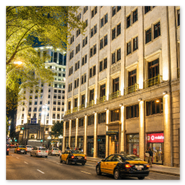 Gran Via de Les Corts en Barcelona