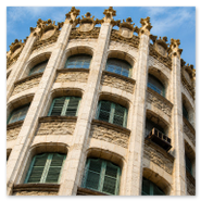 Edificio Anexo de La Caixa en Via Laietana<br />Ref.: bcn-col-053