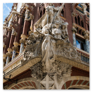 Detalle Palau de la Música<br />Ref.: bcn-col-056