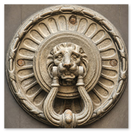 Detalle puerta Ciutat Vella<br />Ref.: bcn-col-077